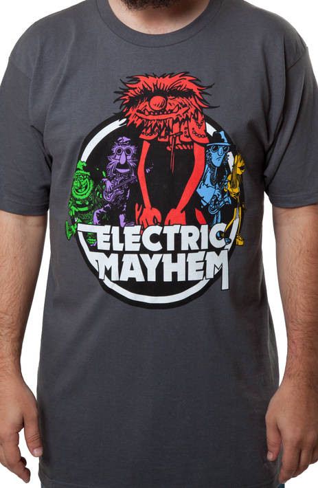 Charcoal Electric Mayhem Shirt