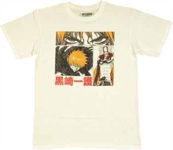 Bleach Ichigo Graphic Boxes T-Shirt Bleach Ichigo Graphic Boxes T-Shirt