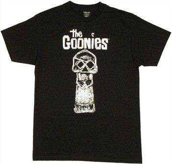 Goonies Copper Bones Skull Key T-Shirt