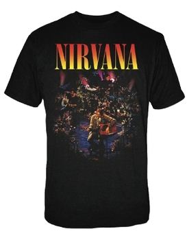 Nirvana Live Concert Photo Men's T-Shirt