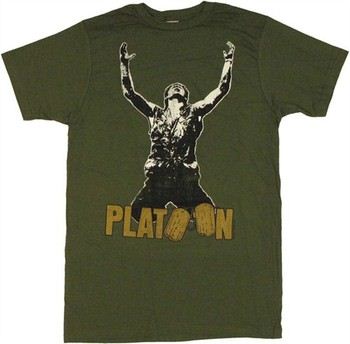 Platoon Sgt Elias Arms Up T-Shirt Sheer