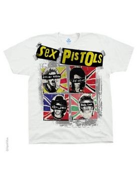 Sex Pistols Band Faces Men's T-shirt