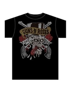 Guns N Roses Tongue Skull Men's T-Shirt