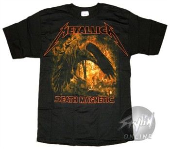 Metallica Death Magnetic Flying Bird T-Shirt