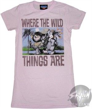 Where the Wild Things Are Buddies Ride Baby Doll Tee by JUNK FOOD