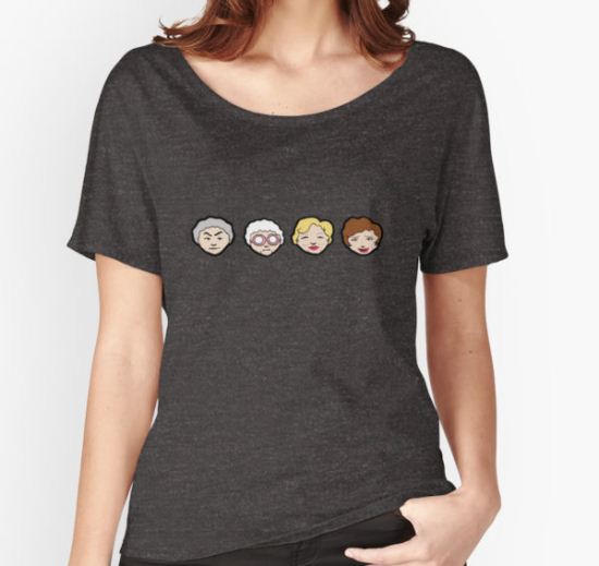 Emoji Golden Girls Women's Relaxed Fit T-Shirt by BeaADay T-Shirt