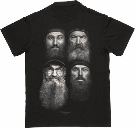 Duck Dynasty Four Beards T Shirt