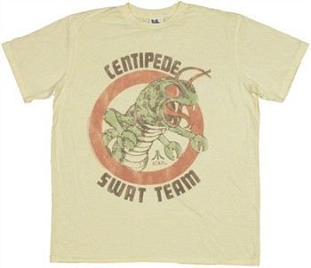 Atari Centipede Swat Team T-Shirt Sheer by JUNK FOOD