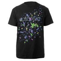 Coldplay Mylo Xyloto Butterfly Confetti Men's Tee