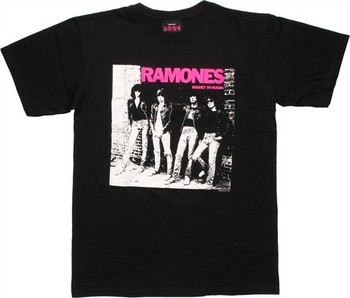 Ramones Rocket to Russia Album Cover T-Shirt