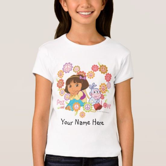 Dora The Explorer | Paz And Love T-Shirt