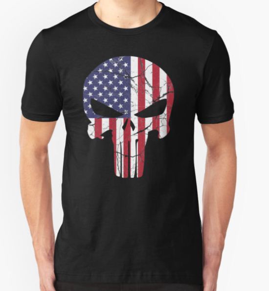 American Punisher T-Shirt by zingarostudios T-Shirt