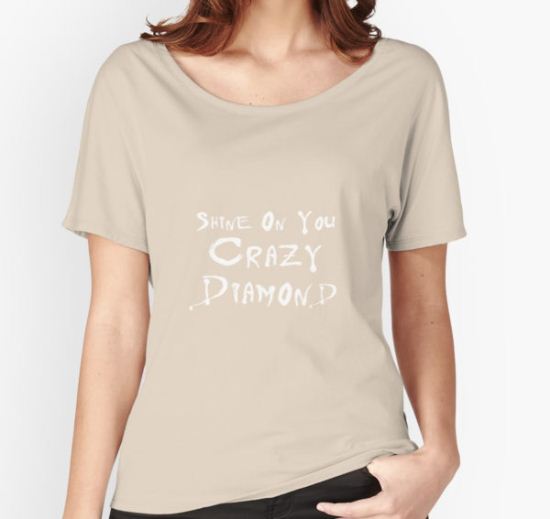 Pink Floyd - Shine On You Crazy Diamond Women's Relaxed Fit T-Shirt by amzyydoodles T-Shirt