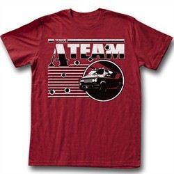 A-Team Shirt Bring It Adult Heather Red Tee T-Shirt