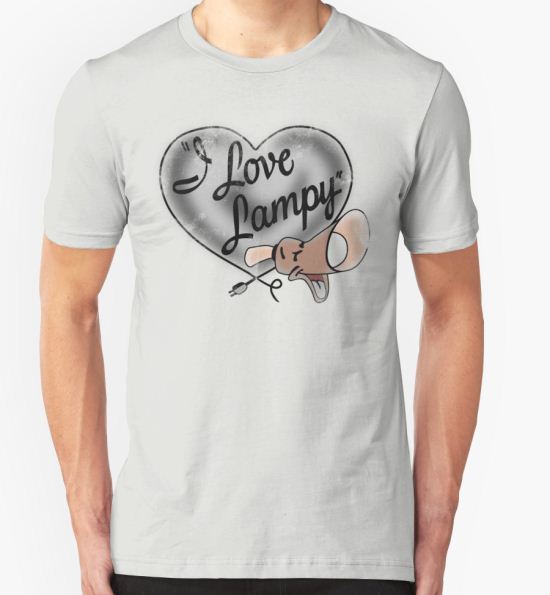 Brave Little Toaster - "I Love Lampy"  T-Shirt by Lindsey Butler T-Shirt