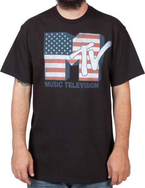 US Flag MTV T-Shirt
