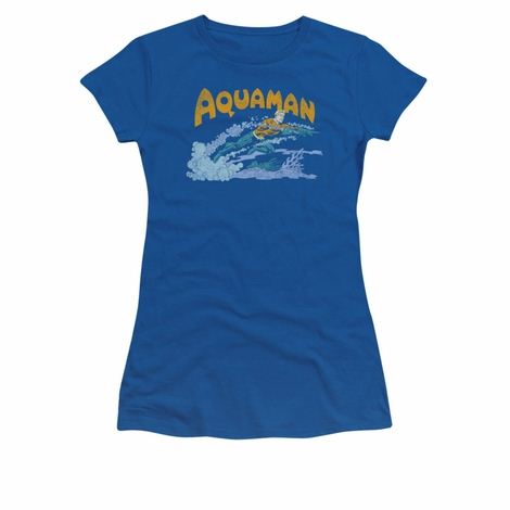 Aquaman Aqua Swim Juniors T Shirt