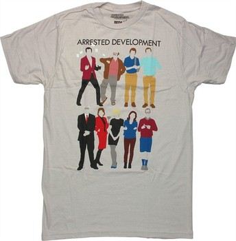 Arrested Development Bluth Family Outfits T-Shirt Sheer