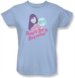 Beverly Hills 90210 Ladies T-shirt Don?t Be a Brenda Blue Tee Shirt