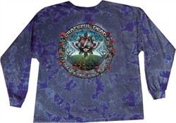 Yoga Clothing for You Grateful Dead Long Sleeve T-Shirt Harvester Tie Dye Tee Medium / Tie Dye