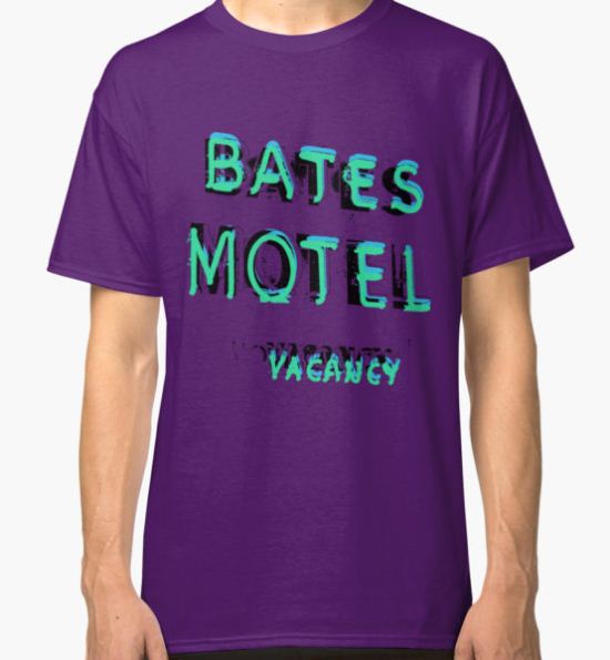 Bates Motel T-Shirt Classic T-Shirt by PrinceRobbie T-Shirt