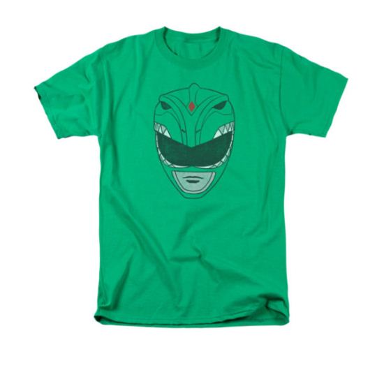 Power Rangers Shirt Green Ranger Kelly Green T-Shirt