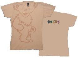 Grateful Dead Juniors T-shirt Big Bear Fitted Tee Shirt