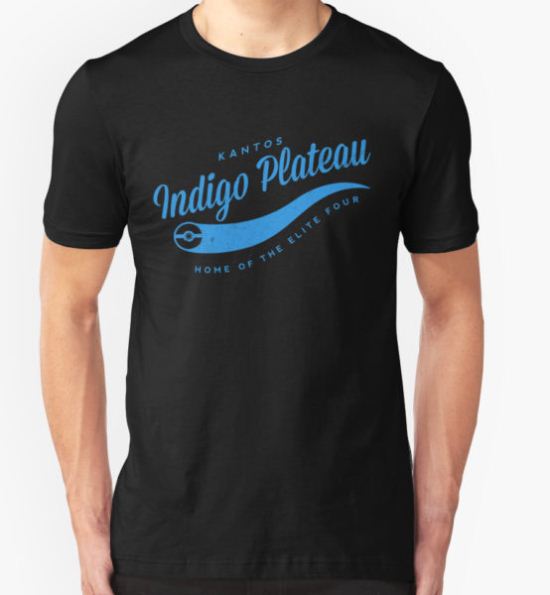 Indigo Plateau (blue) T-Shirt by Danonymous84 T-Shirt