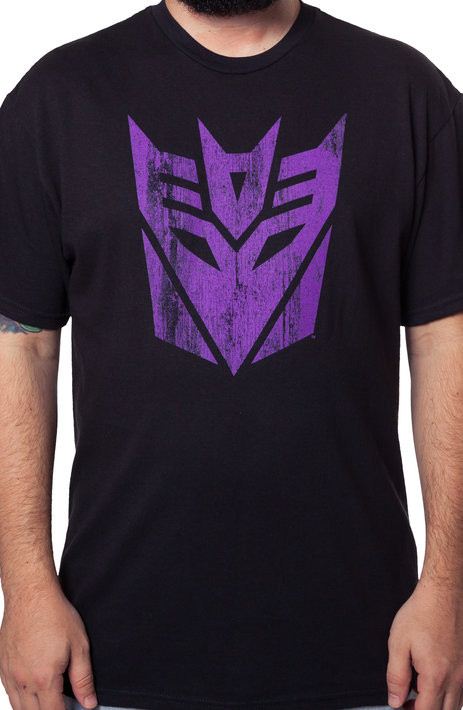 Black Decepticon Logo T-Shirt