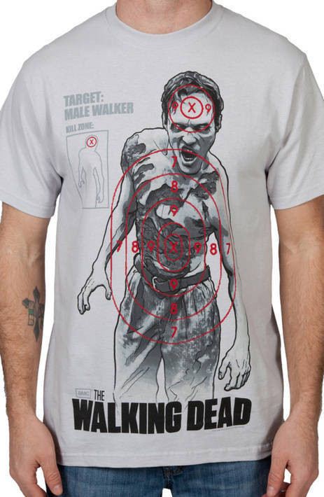 Moving Target Walking Dead Shirt