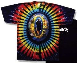 Grateful Dead T-shirt Jerry Garcia COLLAGE Tie Dye Tee