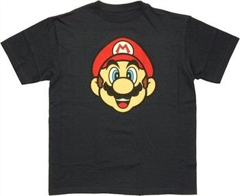 Nintendo Super Mario Head Youth T-Shirt