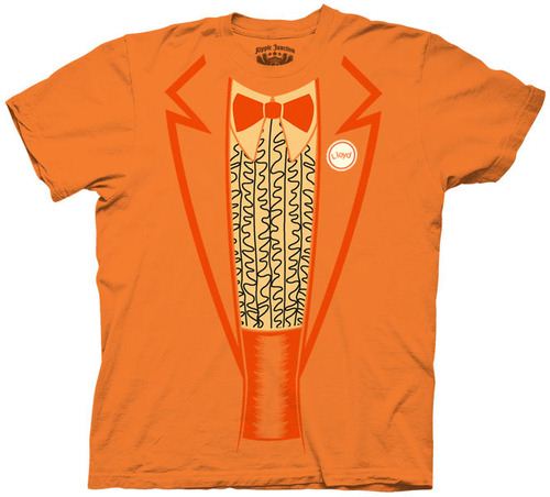 Dumb Dumber Tuxedo Tux Costume Orange T-Shirt