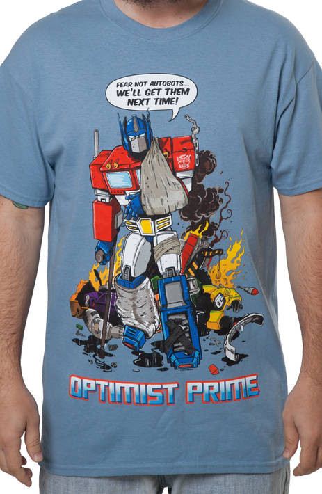 Optimistic Optimus Prime Shirt