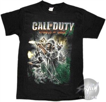 Batman Call of Duty Premium Adult Slim Fit T-Shirt