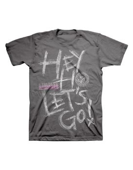 Ramones Sketch Hey Ho Lets Go Men's T-Shirt