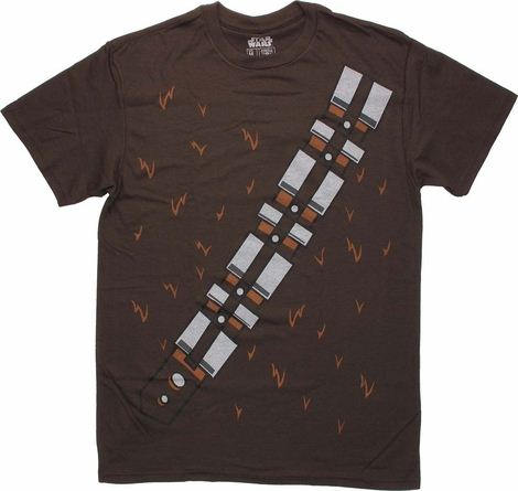 Star Wars Chewbacca Uniform T Shirt