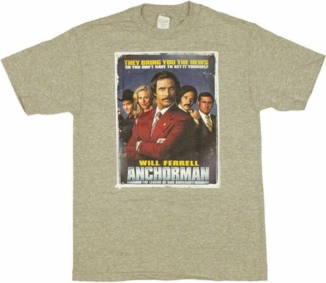 Anchorman Poster T Shirt