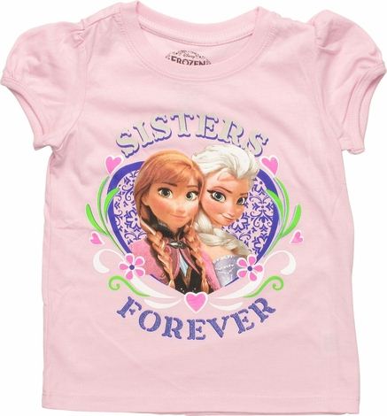 Frozen Sisters Forever Toddler T Shirt