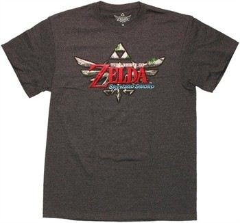 Nintendo Legend of Zelda Skyward Sword Logo T-Shirt