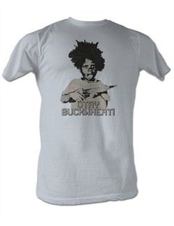 Buckwheat T-shirt Little Rascals Otay Buckwheat Adult Silver Tee Shirt
