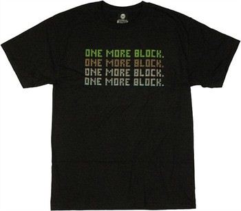 Minecraft One More Block Collage T-Shirt