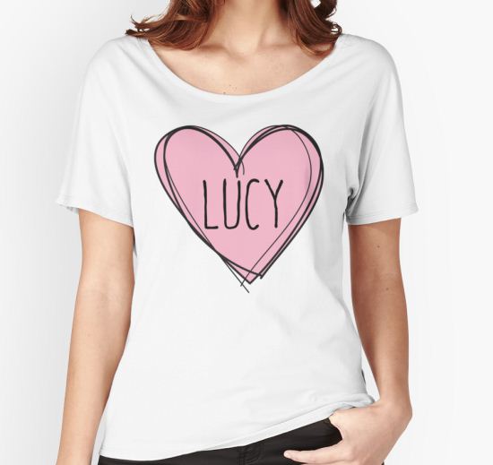 I love lucy Women's Relaxed Fit T-Shirt by nokimari T-Shirt