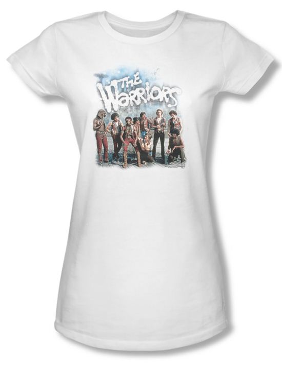 The Warriors Shirt Juniors Amusement White Tee T-Shirt