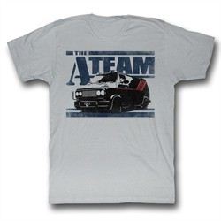 A-Team Shirt Team Van Adult Grey Tee T-Shirt