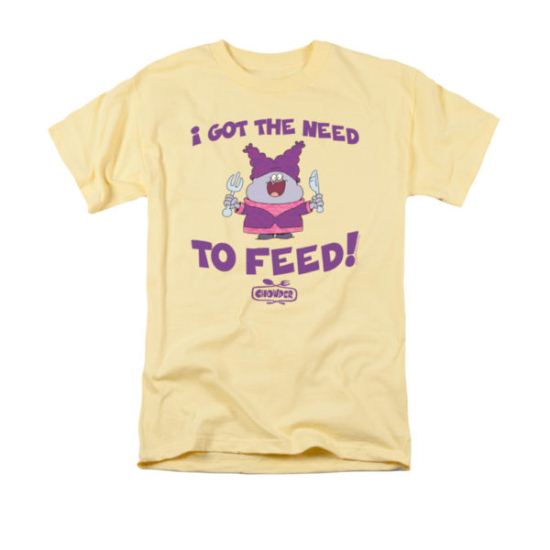 Chowder Shirt The Need Adult Banana Tee T-Shirt