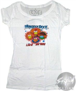 Fraggle Rock Live in 85 Baby Doll Tee
