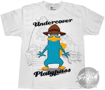 Disney Phineas and Ferb Undercover Platypuss Youth T-Shirt