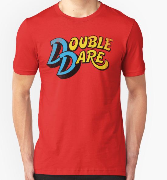 ‘Double Dare (vintage)’ T-Shirt by Wizz Kid T-Shirt