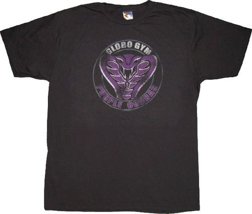 Dodgeball Globo Gym Purple Cobras T-shirt